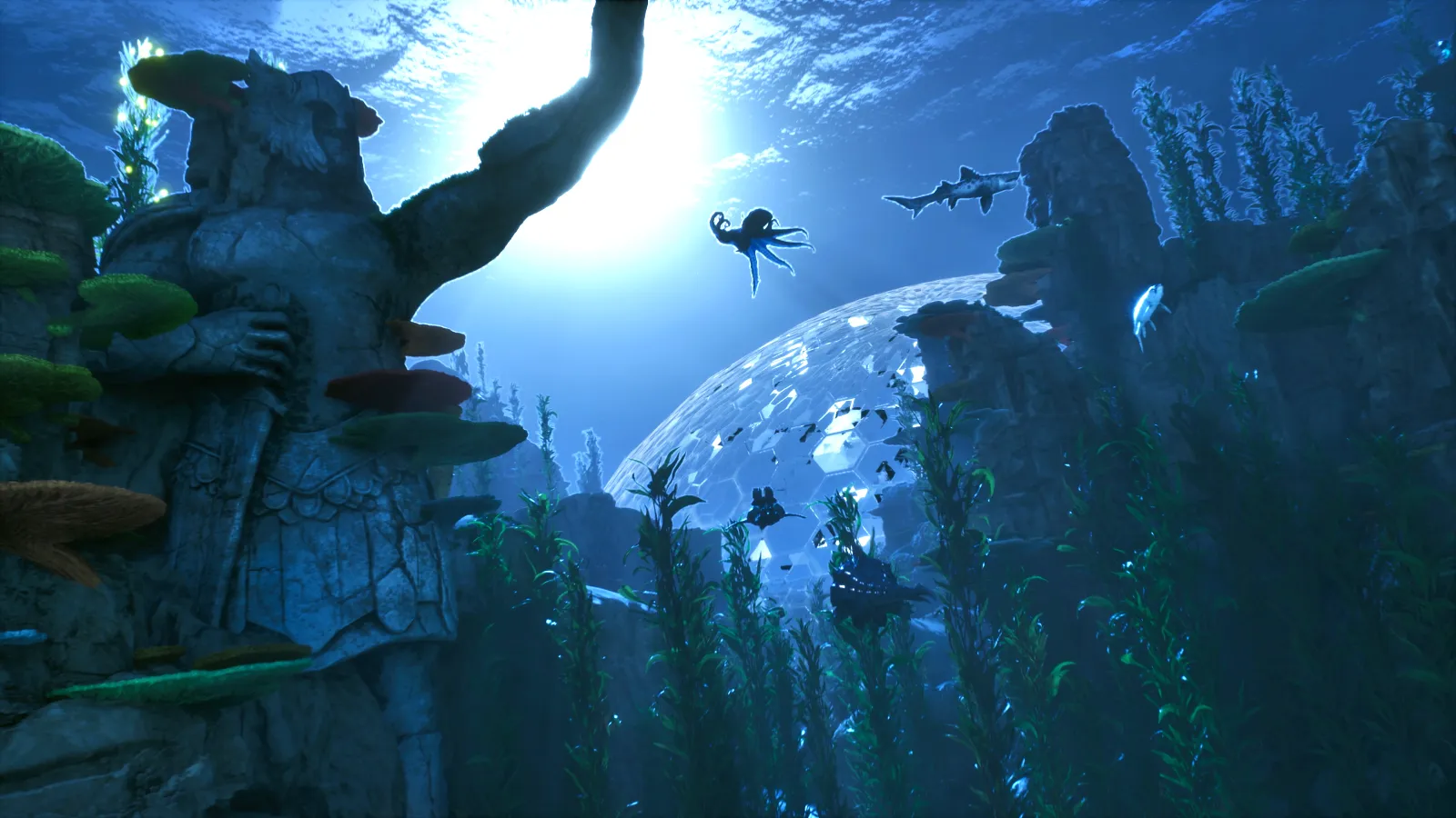Abyssanthos — the underwater city beneath an air bubble