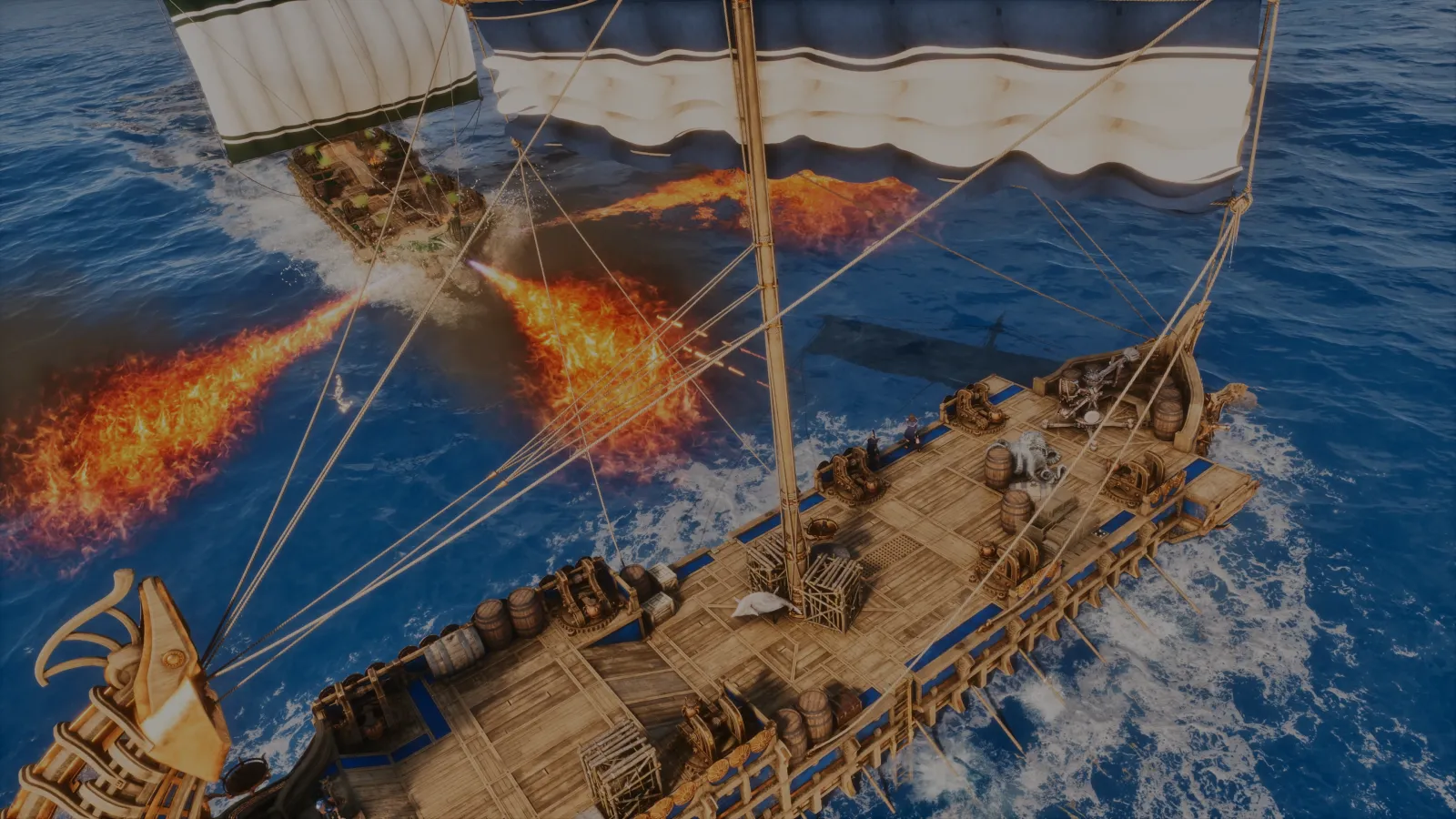 Trireme — a naval fight off Astraeos