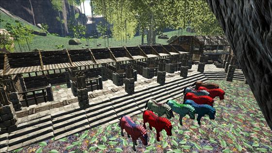 Screenshot from a Ghost-crew server (ARK)